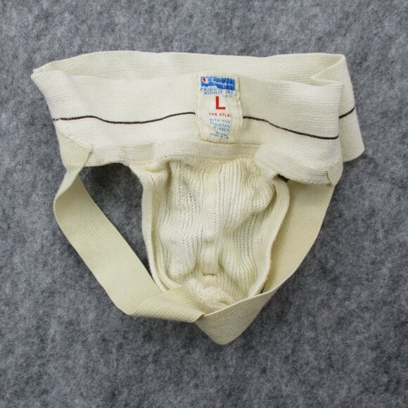 Champion jockstrap Mens Large L Atlas style athletic supporter USA 1960s Vintage - Picture 2 of 15